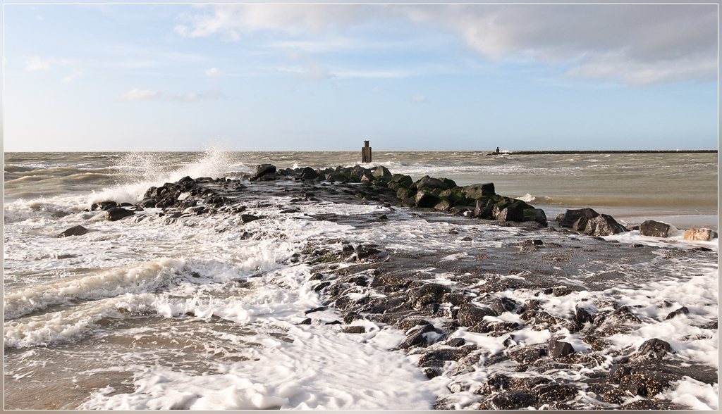 DSC 7043 Storm aan de Brouwersdam - 