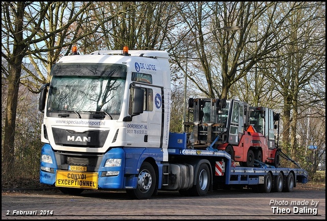 Lange Speciaal Transport BV, De - Dordrecht   29-B MAN 2014