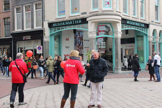 R.Th.B.Vriezen 2014 03 01 0390 PvdA Arnhem Kraam Land van de Markt Binnenstad Arnhem zaterdag 1 maart 2014