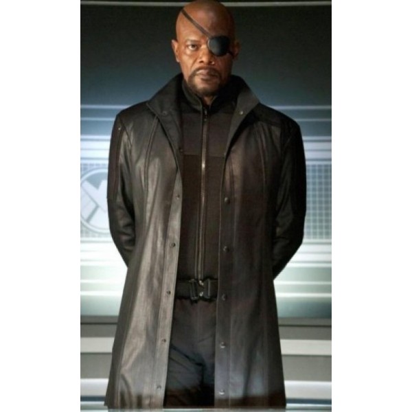 the avengers nick fury jacket Avengers nick fury leather coat