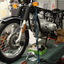 4910001 033 - SOLD.....4910001 1974 BMW R75/6 Black. RESTORATION