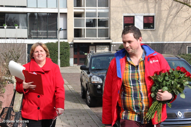 R.Th.B.Vriezen 2014 03 07 0765 PvdA Arnhem Canvassen Presikhaaf 3 Arnhem vrijdag 7 maart 2014