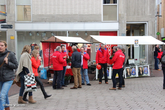 R.Th.B.Vriezen 2014 03 15 1789 PvdA Arnhem Kraam Land van de Markt Binnenstad Arnhem zaterdag 15 maart 2014