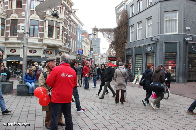 R.Th.B.Vriezen 2014 03 15 1870 PvdA Arnhem Kraam Land van de Markt Binnenstad Arnhem zaterdag 15 maart 2014