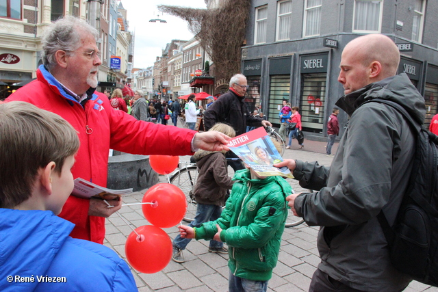 R.Th.B.Vriezen 2014 03 15 1918 PvdA Arnhem Kraam Land van de Markt Binnenstad Arnhem zaterdag 15 maart 2014