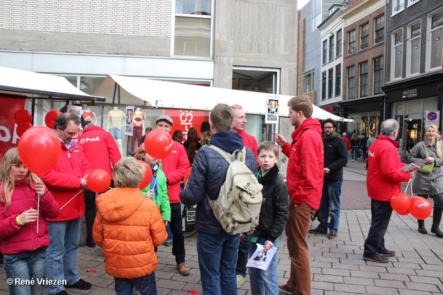 R.Th.B.Vriezen 2014 03 15 1968 PvdA Arnhem Kraam Land van de Markt Binnenstad Arnhem zaterdag 15 maart 2014