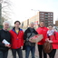 R.Th.B.Vriezen 2014 03 19 2142 - PvdA Arnhem Ontbijtkoek Stem vandaag uitdelen Station Presikhaaf woensdag 19 maart 2014