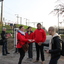 R.Th.B.Vriezen 2014 03 19 2147 - PvdA Arnhem Ontbijtkoek Stem vandaag uitdelen Station Presikhaaf woensdag 19 maart 2014