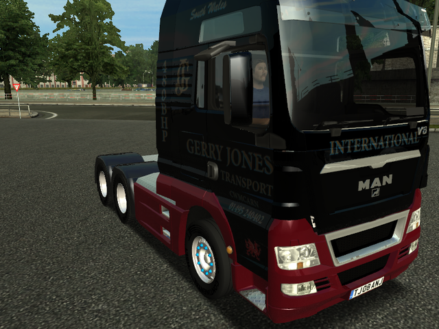 ukts MAN TGX GERRY JONES Transport 1 UKTS