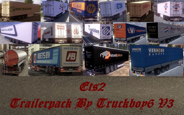ets2 Trailerpack by Truckboy6 1 ets2 trailers