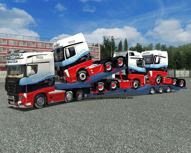 ets2 Scania R700 Malcolm combo 1 ets2 Truck's