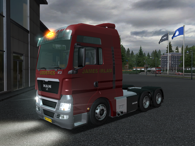 gts Man TGX 6x4 JAMES IRLAM Logistics verv adf C 1 GTS TRUCK'S