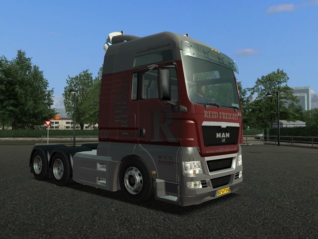 gts Man TGX 6x4 REID FREIGHT verv daf C GTS TRUCK'S