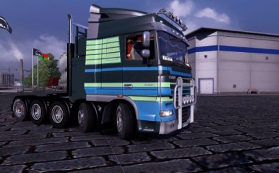 ets2 DAF XF 10x4 Standalone v1.0 (1) ets2 Truck's