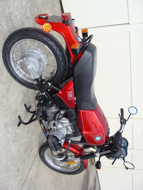 6207003 '83 R80ST Red 015 SOLD.....6207003 '83 BMW R80ST, Red. 15,000 Miles. Fresh 10K Service, New Metzeller tires, More!