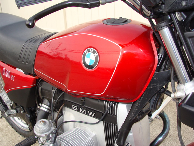 6207003 '83 R80ST Red 020 SOLD.....6207003 '83 BMW R80ST, Red. 15,000 Miles. Fresh 10K Service, New Metzeller tires, More!