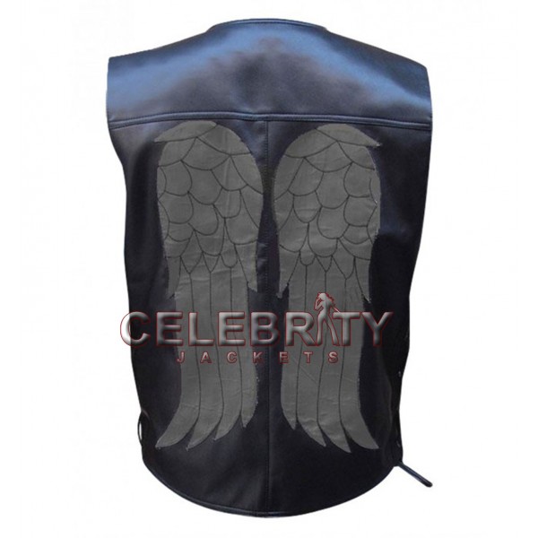 daryl-dixon-leather-vest-cb1 Daryl Dixon Angel Wings Vest