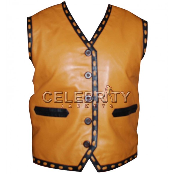 celbrty1 The Warriors Leather Vest For Sale