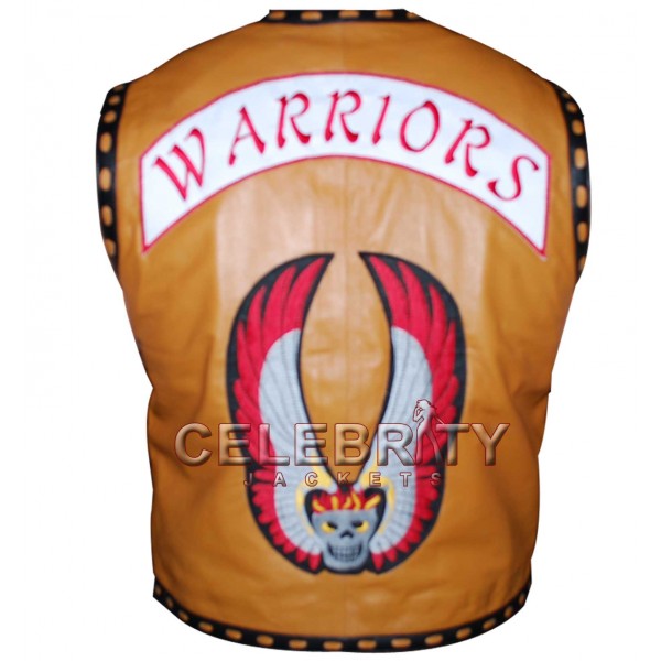 celbrty2 The Warriors Leather Vest For Sale