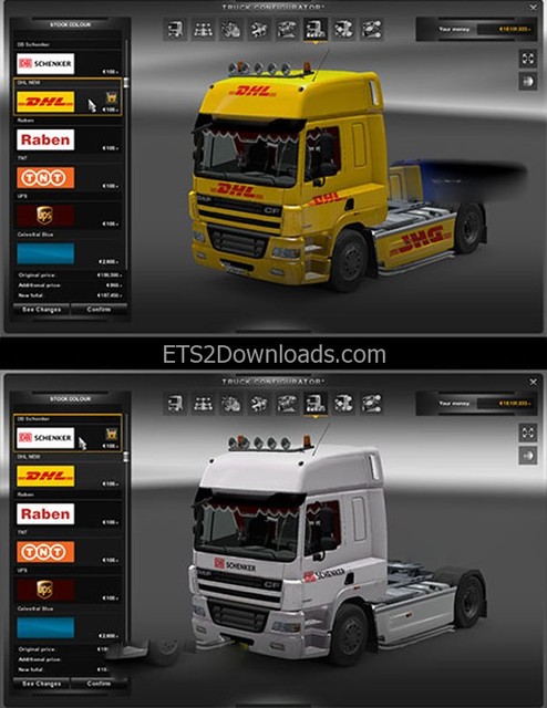 ets2 Daf CF 85 Skin by Satan19990,Msrihardi 1 dutchsimulator