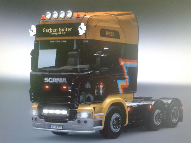 ets2 Scania + lichtbak Buiter skin byDennisR500 dutchsimulator