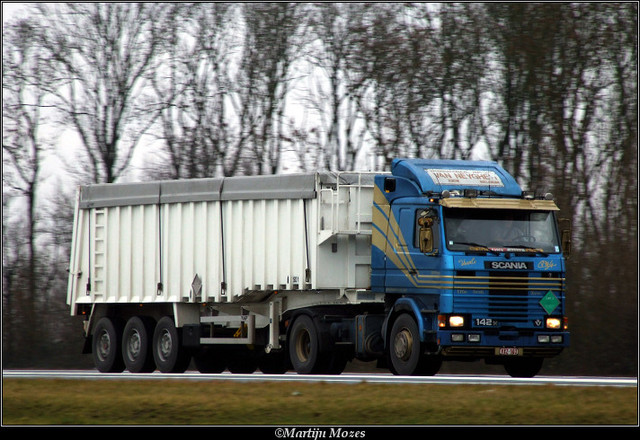 Van Nyegen Scania 142M Snelweg foto's