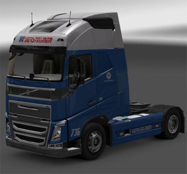 ets2 Versteijnen skin Volvo by Sparrow dutchsimulator