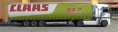 ets2 Claas-Service trailer by satan 19990 dutchsimulator