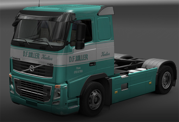 ets2 Volvo Fh DFMiller skin by Christopher J dutchsimulator