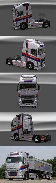 ets2 Volvo FH 2013 Kingma Surhuisterveen by Freddy dutchsimulator