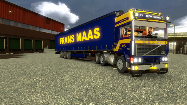 ets2 Volvo F10 Frans Maas Combi Standalone by Vent dutchsimulator