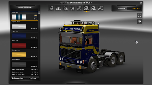 ets2 Volvo F10 Frans Maas Combi Standalone by Vent dutchsimulator