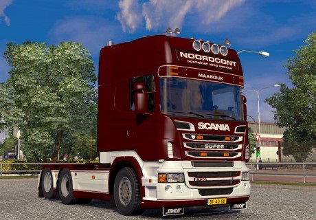 ets2 Scania R730 Noordcont Holland by Anaheim, Mr dutchsimulator