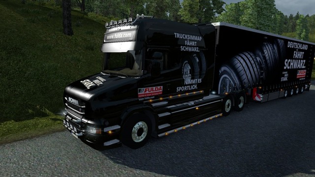 ets2 Scania T Longline Fulda inkl Trailer by Dimon dutchsimulator