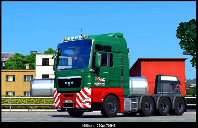 ets2 MAN TGX KAHL Schwertransport ( Skin funktioni dutchsimulator