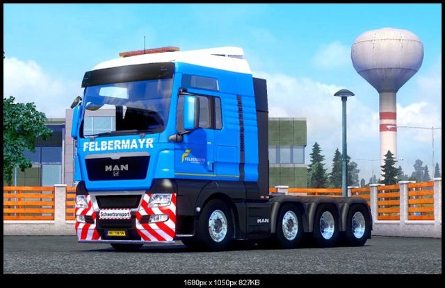 ets2 MAN TGX XXL Felbermayr (Skin funktioniert (!) dutchsimulator