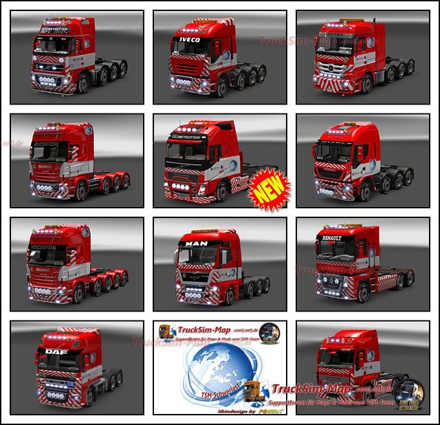 ets2 TSM Schwerlast pack by Patriot. dutchsimulator