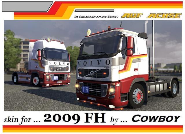 ets2 Vintage skin for 2009 FH im Gedanken an Auf A dutchsimulator