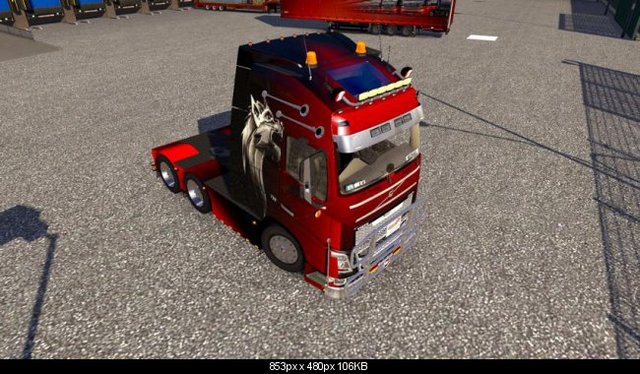 ets2 VOLVO FH WERNEKE Combo by dbÃ¼low, Punischer, dutchsimulator