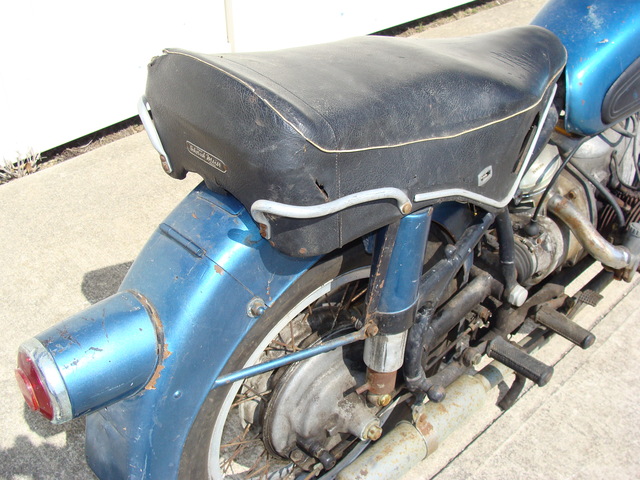 652109 '55 R69, Blue 014 SOLD.....652109 1955 BMW R69, Blue. Complete, good compression