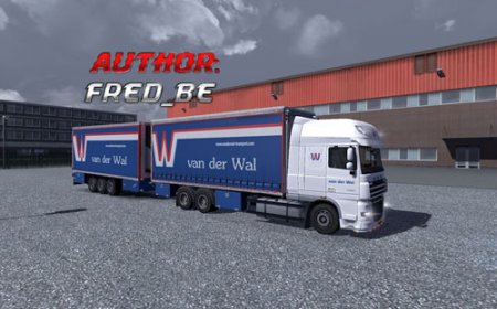 ets2 Daf Xf Tandem van der Wal dutchsimulator