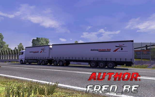 ets2 Scania Gigaliner Intermarche 1 dutchsimulator