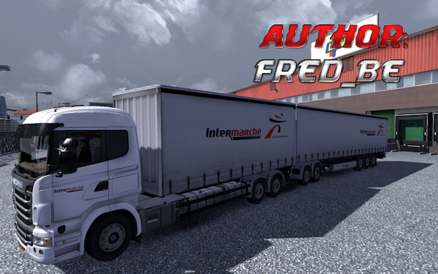 ets2 Scania Gigaliner Intermarche dutchsimulator