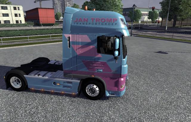 ets2 50k DAF-Jan-Tromp-Transportgroep  Eindhoven t dutchsimulator