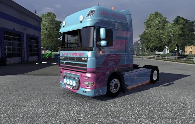 ets2 50k DAF-Jan-Tromp-Transportgroep  Eindhoven t dutchsimulator