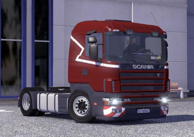 ets2 zzzzzzzzzzzz scania 124L + interieur testet 1 dutchsimulator