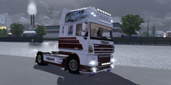 ets2 Daf XF 105.510 Jac. Op 't Hof by Peerke145 dutchsimulator