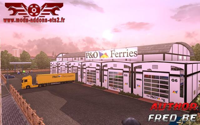 ets2 Garage + Mercedes Truck + Trailer(standalone) dutchsimulator