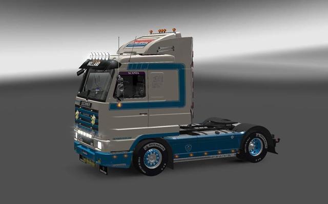 ets2 Scania 143m VeBa Urk by Timmer, Skin by Fredd dutchsimulator