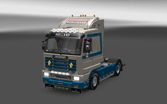 ets2 Scania 143m VeBa Urk by Timmer, Skin by Fredd dutchsimulator